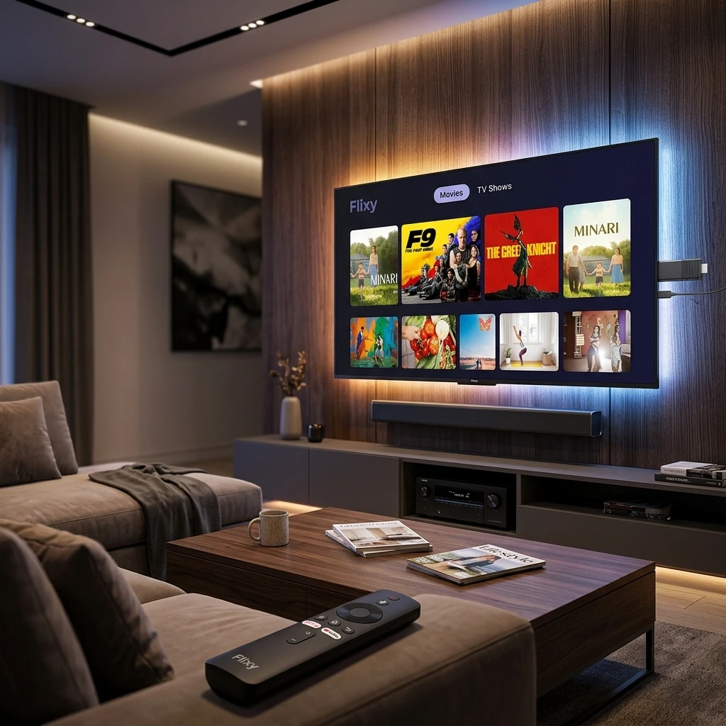 Flixy TV Smart Stick lifestyle photo